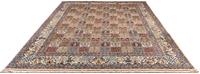 Morgenland Wollteppich Ziegler Blumenmuster 245 x 163 cm, rechteckig, 0,8 mm Höhe, Unikat mit Zertifikat