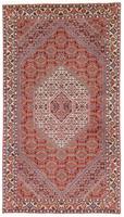 Morgenland Wollteppich Bidjar Medaillon 166 x 77 cm, rechteckig, 1,5 mm Höhe, Unikat mit Zertifikat