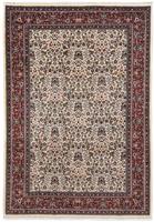 Morgenland Wollteppich Moud Blumenmuster 239 x 181 cm, rechteckig, 1 mm Höhe, Unikat mit Zertifikat