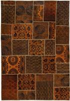 Morgenland Wollteppich Kazak Patchwork 234 x 148 cm, rechteckig, 0,6 mm Höhe, Handgeknüpft