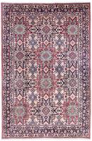 Morgenland Wollteppich Abadeh Nomadisch Beige chiaro 302 x 196 cm, rechteckig, 1 mm Höhe, Unikat mit Zertifikat