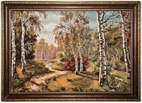 Morgenland Wandteppich Bild-Teppich Figurativ 110 x 82 cm, rechteckig, 0,6 mm Höhe, besonders weich durch Microfaser