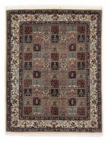 Morgenland Wollteppich Moud Felder 189 x 139 cm, rechteckig, 1 mm Höhe, Unikat mit Zertifikat