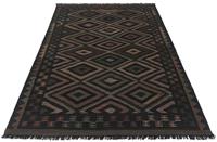 Morgenland Wollteppich Abstrakt Multicolore 244 x 169 cm, rechteckig, 0,5 mm Höhe, Kurzflor