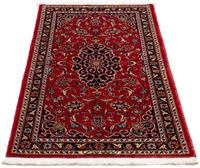 Morgenland Wollteppich Abadeh Medaillon 114 x 77 cm, rechteckig, 1 mm Höhe, Handgeknüpft