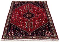 Morgenland Wollteppich Abadeh Medaillon 117 x 76 cm, rechteckig, 1 mm Höhe, Handgeknüpft