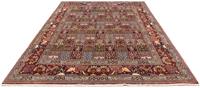 Morgenland Wollteppich Moud Stark Gemustert Beige 299 x 196 cm, rechteckig, 1 mm Höhe, Unikat mit Zertifikat
