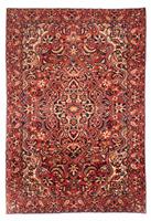 Morgenland Wollteppich Bachtiar Medaillon Rosso 313 x 213 cm, rechteckig, 1 mm Höhe, Unikat mit Zertifikat