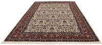 Morgenland Wollteppich Moud Blumenmuster Beige 290 x 201 cm, rechteckig, 1 mm Höhe, Unikat mit Zertifikat