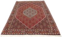 Morgenland Wollteppich Bidjar Medaillon 215 x 140 cm, rechteckig, 1,5 mm Höhe, Unikat mit Zertifikat