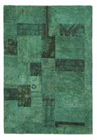 Morgenland Wollteppich Patchwork Patchwork 202 x 80 cm, rechteckig, 0,8 mm Höhe, Handgeknüpft