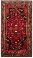 Morgenland Wollteppich Shiraz Medaillon 272 x 183 cm, rechteckig, 0,1 mm Höhe, Unikat mit Zertifikat