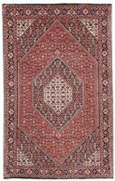 Morgenland Wollteppich Bidjar Medaillon 170 x 109 cm, rechteckig, 1,5 mm Höhe, Unikat mit Zertifikat