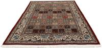 Morgenland Wollteppich Moud Felder 228 x 189 cm, rechteckig, 1 mm Höhe, Unikat mit Zertifikat