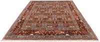 Morgenland Wollteppich Moud Medaillon Beige 300 x 198 cm, rechteckig, 1 mm Höhe, Unikat mit Zertifikat