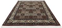 Morgenland Wollteppich Moud Felder 235 x 184 cm, rechteckig, 1 mm Höhe, Unikat mit Zertifikat