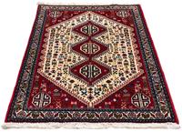 Morgenland Wollteppich Abadeh Medaillon 122 x 75 cm, rechteckig, 1 mm Höhe, Handgeknüpft