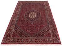 Morgenland Wollteppich Bidjar Medaillon 200 x 97 cm, rechteckig, 1,5 mm Höhe, Unikat mit Zertifikat