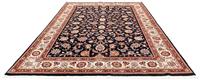 Morgenland Wollteppich Moud Medaillon Rosso chiaro 300 x 199 cm, rechteckig, 1 mm Höhe, Unikat mit Zertifikat