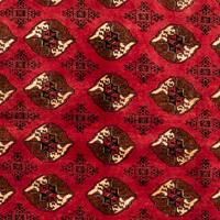 Morgenland Wollteppich Shiraz Medaillon Rosso 320 x 212 cm, rechteckig, 1 mm Höhe, Unikat mit Zertifikat