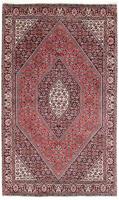 Morgenland Wollteppich Bidjar Medaillon 182 x 111 cm, rechteckig, 1,5 mm Höhe, Unikat mit Zertifikat