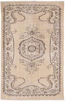 Morgenland Wollteppich Vintage Medaillon 292 x 174 cm, rechteckig, 0,8 mm Höhe, Vintage Design