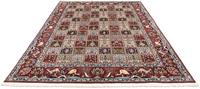 Morgenland Wollteppich Moud Felder Rosso chiaro 300 x 200 cm, rechteckig, 1 mm Höhe, Unikat mit Zertifikat