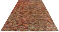 Morgenland Wollteppich Streifen Multicolore 294 x 192 cm, rechteckig, 0,8 mm Höhe, Handgeknüpft