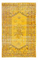 Morgenland Wollteppich Vintage Medaillon 294 x 173 cm, rechteckig, 0,8 mm Höhe, Vintage Design