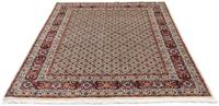 Morgenland Wollteppich Moud Stark Gemustert Blu scuro 298 x 202 cm, rechteckig, 1 mm Höhe, Unikat mit Zertifikat