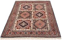 Morgenland Wollteppich Täbriz - 50 Raj Medaillon Beige 93 x 60 cm, rechteckig, 0,8 mm Höhe, Handgeknüpft
