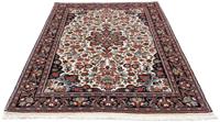 Morgenland Wollteppich Bidjar Medaillon Beige 200 x 137 cm, rechteckig, 1,5 mm Höhe, Unikat mit Zertifikat