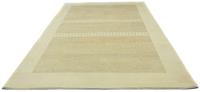 Morgenland Wollteppich Gabbeh Minimal Beige 304 x 197 cm, rechteckig, 1,8 mm Höhe, Unikat mit Zertifikat