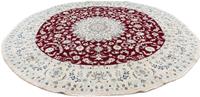 Morgenland Wollteppich Meymeh Felder Blu scuro 153 x 111 cm, rechteckig, 1 mm Höhe, Unikat mit Zertifikat