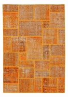 Morgenland Wollteppich Patchwork Patchwork 300 x 250 cm, rechteckig, 0,8 mm Höhe, Unikat mit Zertifikat