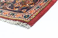 Morgenland Wollteppich Keshan Medaillon Ruggine 224 x 139 cm, rechteckig, 1 mm Höhe, Unikat mit Zertifikat