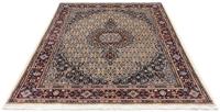 Morgenland Wollteppich Moud Felder Beige 250 x 146 cm, rechteckig, 1 mm Höhe, Unikat mit Zertifikat