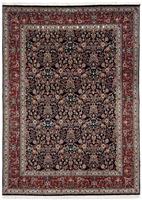 Morgenland Wollteppich Moud Stark Gemustert 228 x 174 cm, rechteckig, 1 mm Höhe, Unikat mit Zertifikat