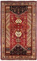 Morgenland Wollteppich Hosseinabad Medaillon 240 x 133 cm, rechteckig, 1 mm Höhe, Unikat mit Zertifikat