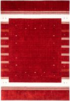 Morgenland Wollteppich Loribaft Minimal Rosso 350 x 247 cm, rechteckig, 1,8 mm Höhe, Unikat mit Zertifikat