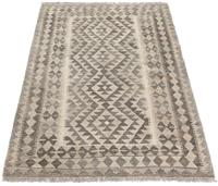 Morgenland Wollteppich Abstrakt Multicolore 146 x 102 cm, rechteckig, 0,5 mm Höhe, Kurzflor