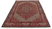 Morgenland Wollteppich Bidjar Medaillon 205 x 139 cm, rechteckig, 1,5 mm Höhe, Unikat mit Zertifikat