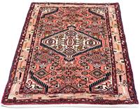 Morgenland Wollteppich Täbriz - 50 Raj Blumenmuster Beige 89 x 64 cm, rechteckig, 0,8 mm Höhe, Handgeknüpft