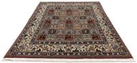 Morgenland Wollteppich Moud Felder 258 x 176 cm, rechteckig, 1 mm Höhe, Unikat mit Zertifikat