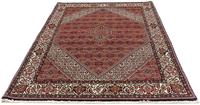 Morgenland Wollteppich Bidjar Medaillon 218 x 139 cm, rechteckig, 1,5 mm Höhe, Unikat mit Zertifikat