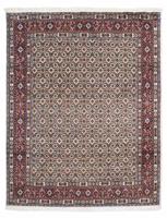 Morgenland Wollteppich Moud Stark Gemustert Beige 195 x 149 cm, rechteckig, 1 mm Höhe, Unikat mit Zertifikat