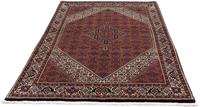 Morgenland Wollteppich Bidjar Medaillon 204 x 131 cm, rechteckig, 1,5 mm Höhe, Unikat mit Zertifikat