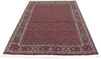 Morgenland Wollteppich Bidjar Medaillon 200 x 132 cm, rechteckig, 1,5 mm Höhe, Unikat mit Zertifikat