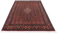 Morgenland Wollteppich Bidjar - Zanjan Medaillon Rosso 215 x 137 cm, rechteckig, 1,5 mm Höhe, Unikat mit Zertifikat
