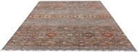 Morgenland Wollteppich Ziegler Blumenmuster 358 x 248 cm, rechteckig, 0,6 mm Höhe, Unikat mit Zertifikat